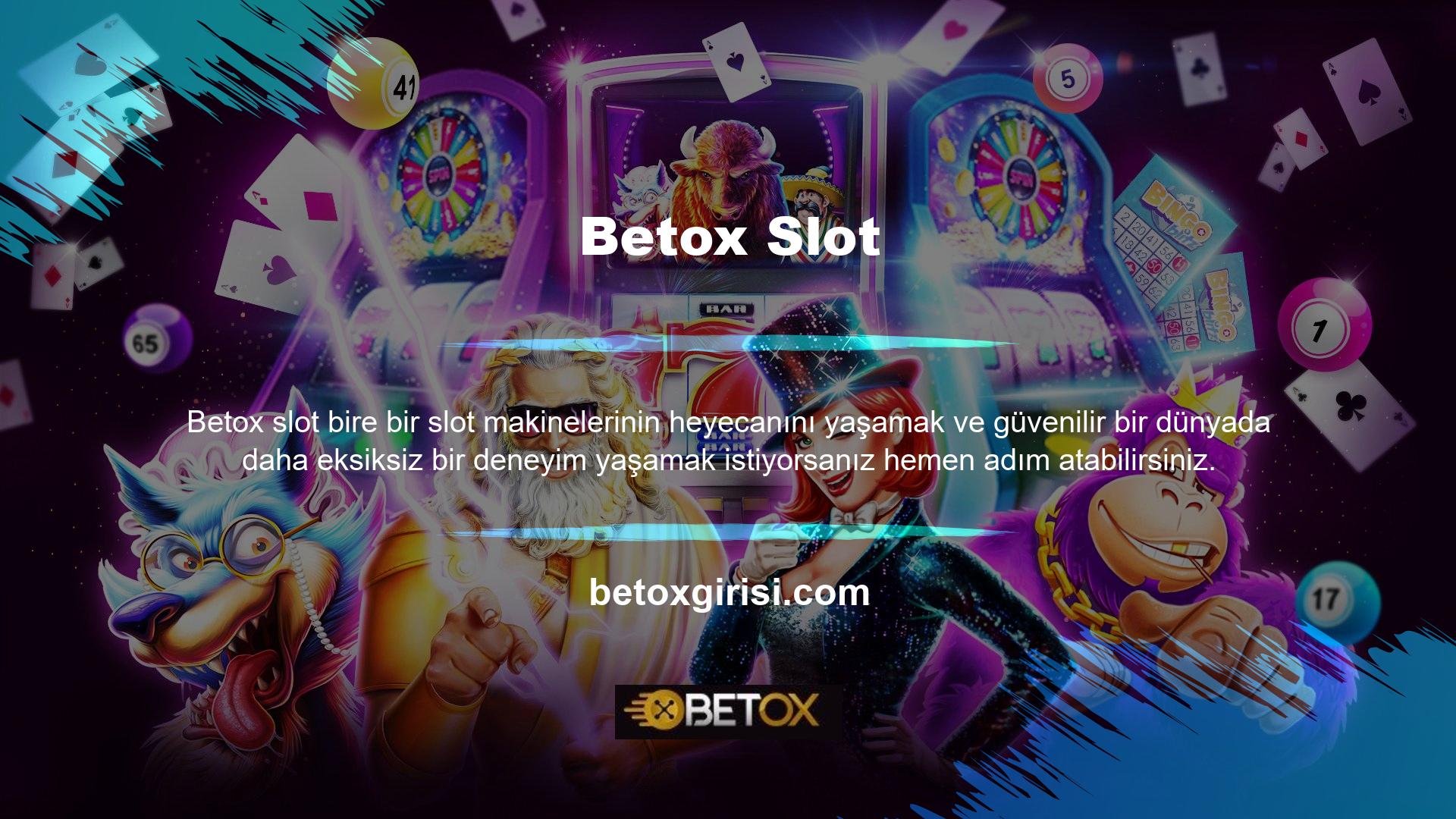 Yeni çağın en eksiksiz adreslerinden biri olan Betox, daha eksiksiz bir canlı casino deneyimi sunuyor